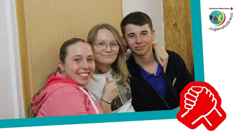 Schulsanitäter im JRK-Newsletter 01/2024